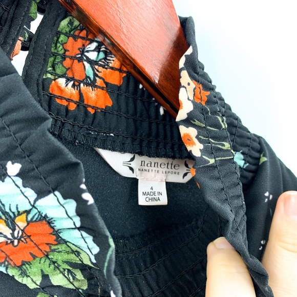 Nanette Lepore Mock Neck Long Sleeve Midi Dress - Picture 8 of 8